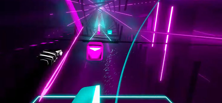 Stadium Rave SpongeBob Song in Beat Saber