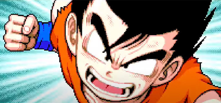 Dragon Ball Advance cutscene from GBA