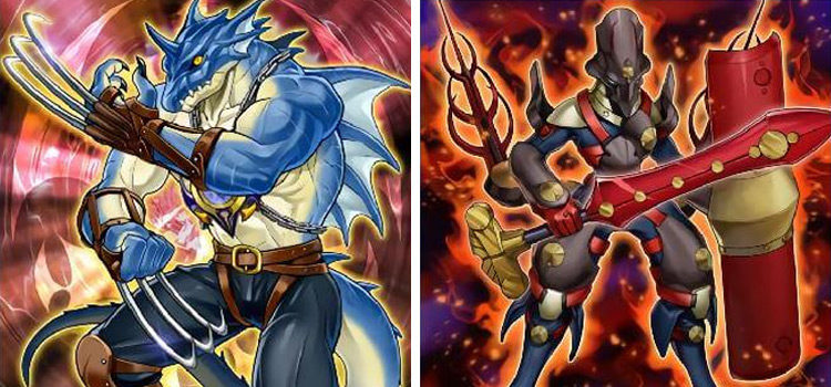 Exa Enforcer of the Nekroz + DDD Flame King (YGO)