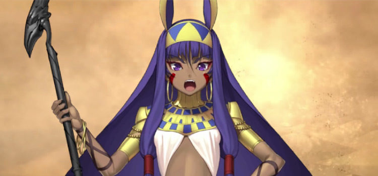 Nitocris Voice Line Screenshot in FGO