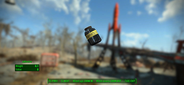 FO4 Adhesive Item