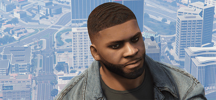 Waves Hair for Franklin (GTA5)