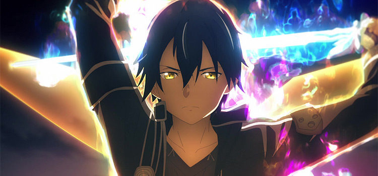 Kazuto Kirigaya from SAO Anime