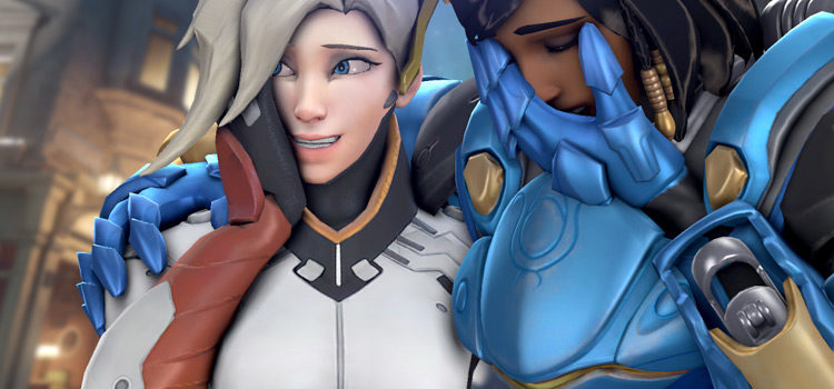 Laugh girls meme re-created Overwatch version