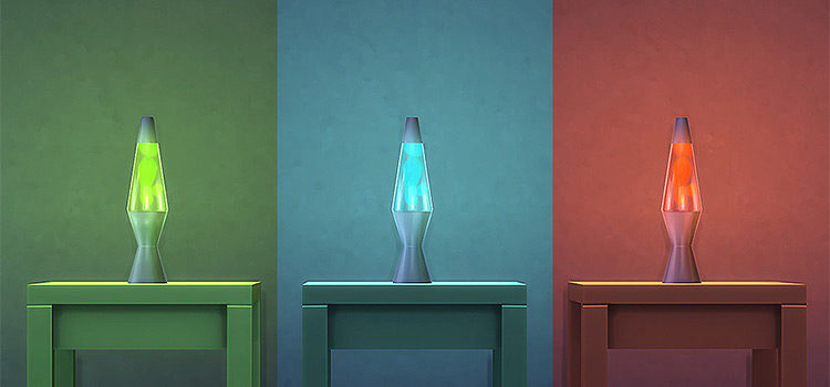 Lavalicious Lava Lamps CC (TS4)