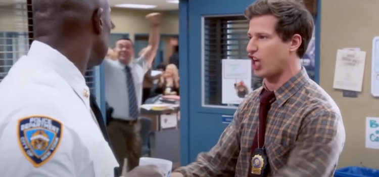 Jake, Holt and Boyle - Brooklyn Nine Nine funny image