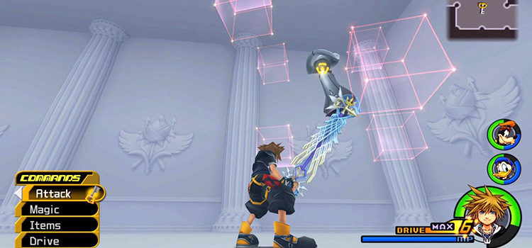 Sora vs Sorcerer Nobody (KH2)