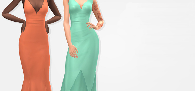 Friday & Sunday MM Dress CC (TS4)