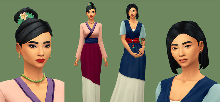 Mulan Collection CC (TS4)