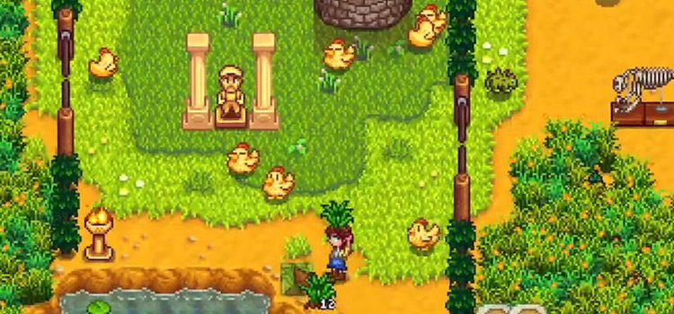 Raising Golden Chickens in Stardew Valley