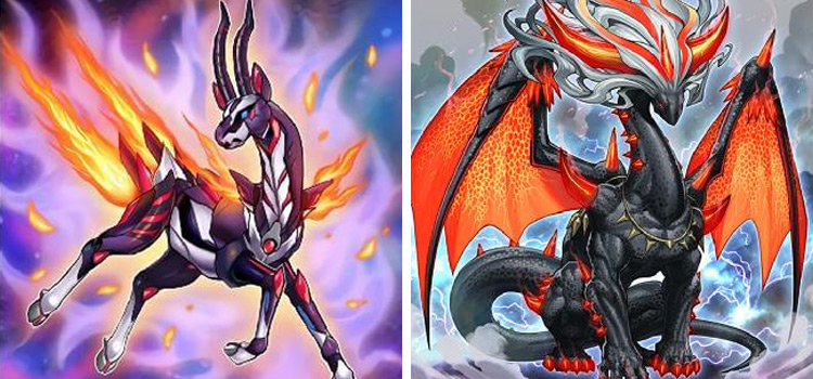 Salamangreat Gazelle & Albion Shrouded Dragon (YGO)