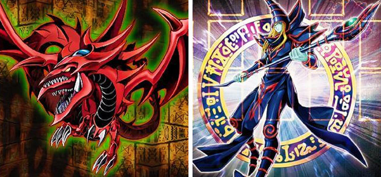 Slifer the Sky Dragon & Dark Magician AltArt YGO