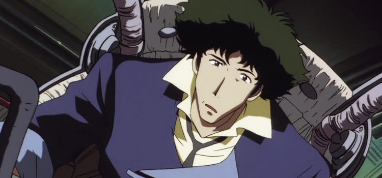 Spike Spiegel Closeup screenshot (Cowboy Bebop Anime)