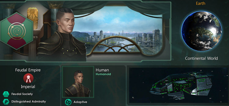 Sample Empire with Feudal Society (Stellaris)