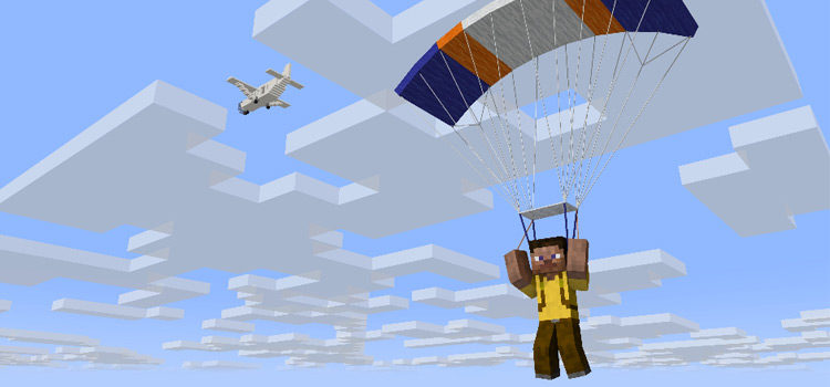 Steve Parachute Backpack Skin