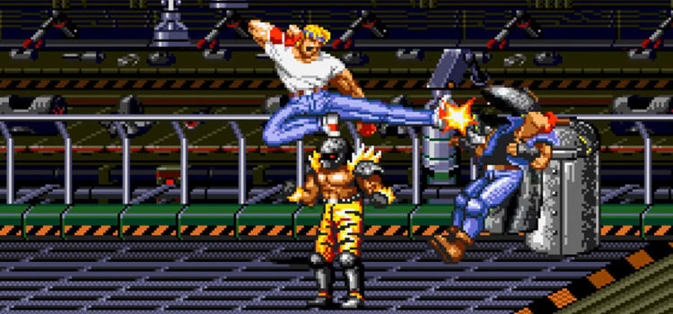 Streets of Rage 2 Genesis Gameplay