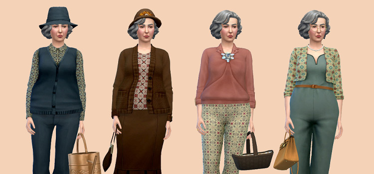 Big Granny CC Pack v1 (TS4)