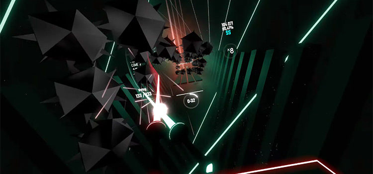 FFVIII Song Map in Beat Saber