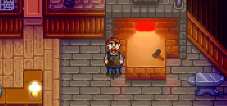 Wrong Idea Clint Mod for Stardew