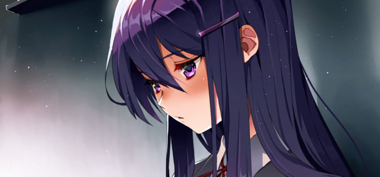 Yuri Fallen Angel in DDLC