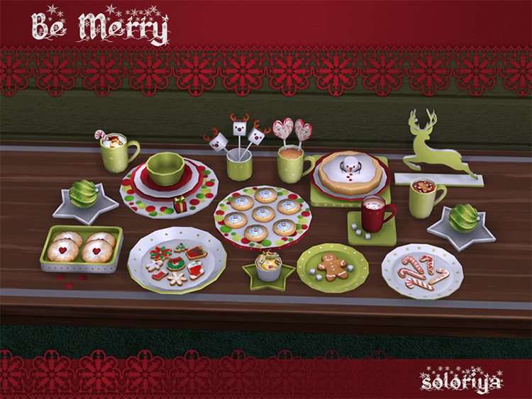 Be Merry CC Set / TS4 CC