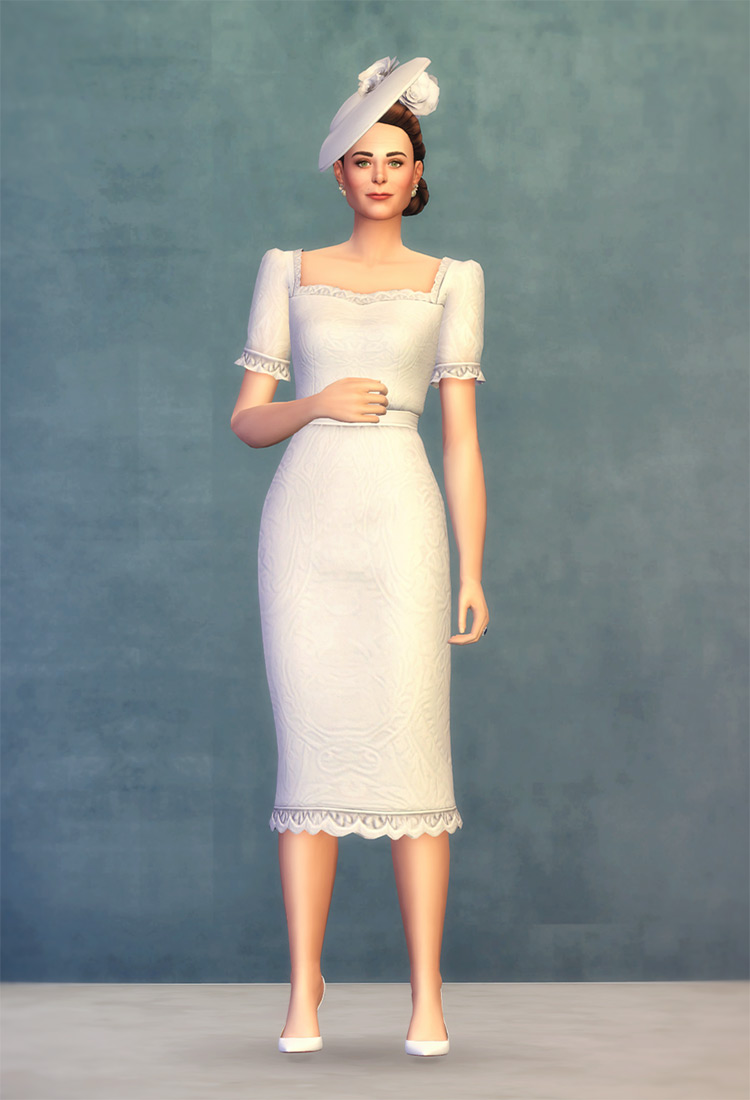 Royal Tour Dresses / TS4 CC