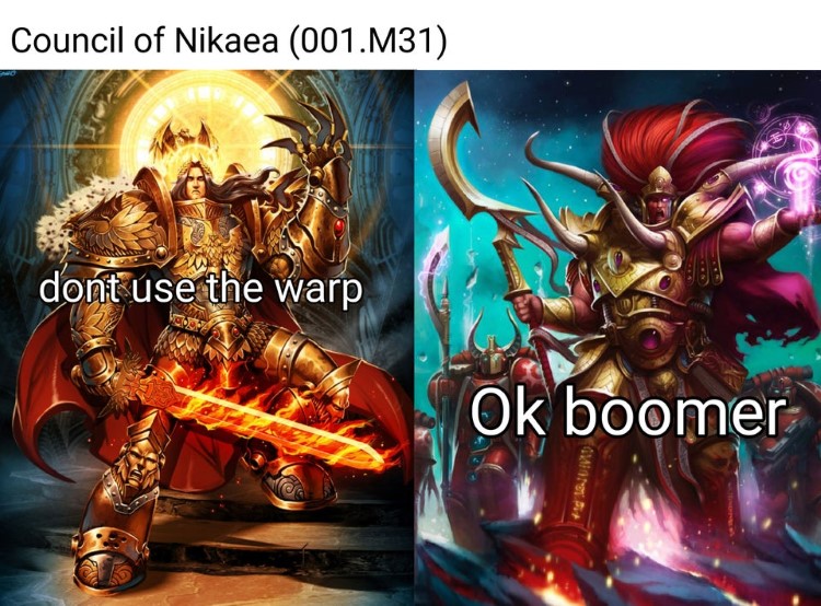 Dont use the warp, OK boomer