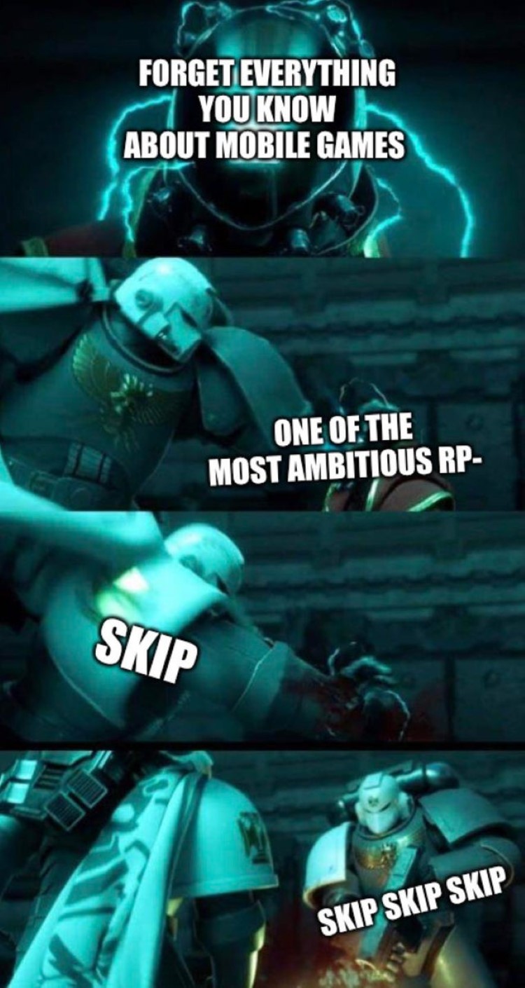 Skip One of the most ambitious RP-- skip skip skip