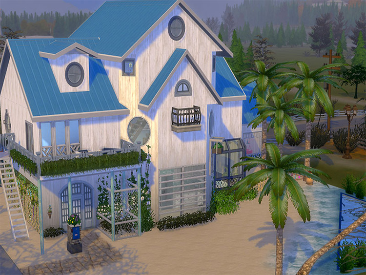 Royal Beach / Sims 4 CC