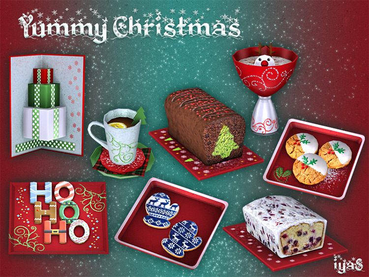 Yummy Christmas / TS4 CC