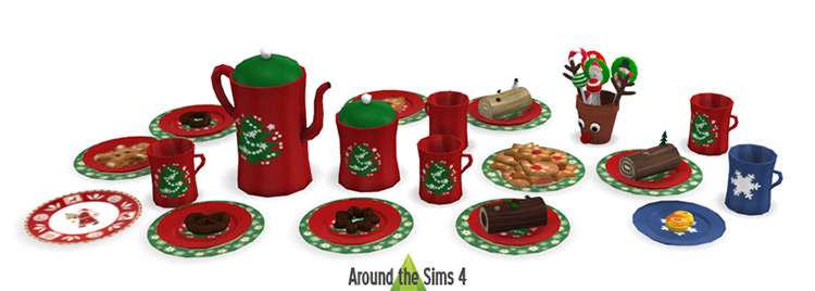 Christmas Buffet / TS4 CC