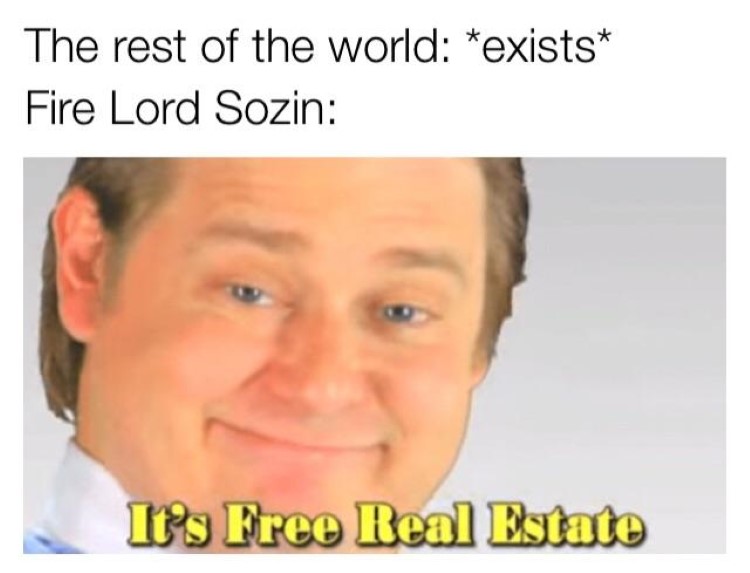 Fire Lord Sozin meme