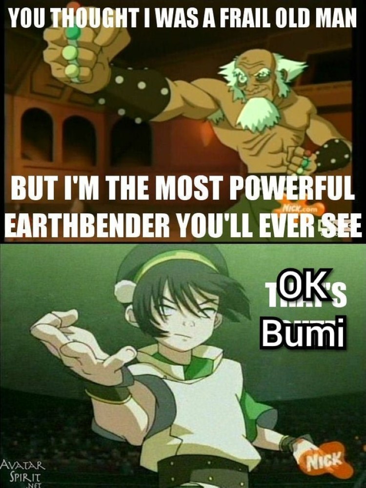 Ok Bumi ATLA meme