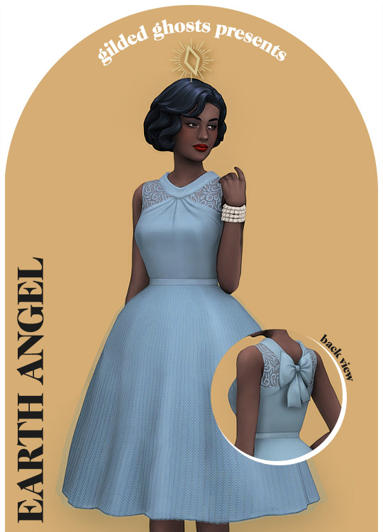 Earth Angel Dress / TS4 CC