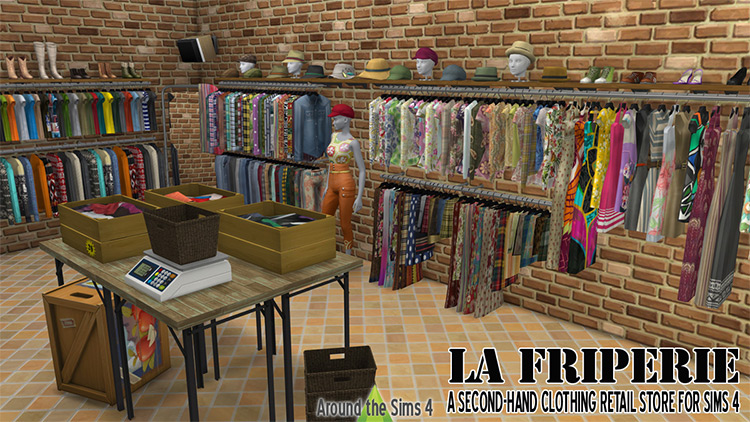 La Friperie / Sims 4 CC