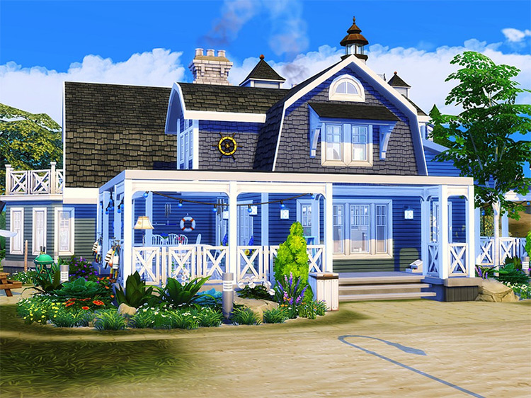 Coastal Dream / Sims 4 CC