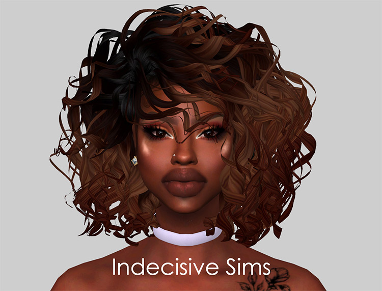 Ximena Hair Conversion / Sims 4 CC