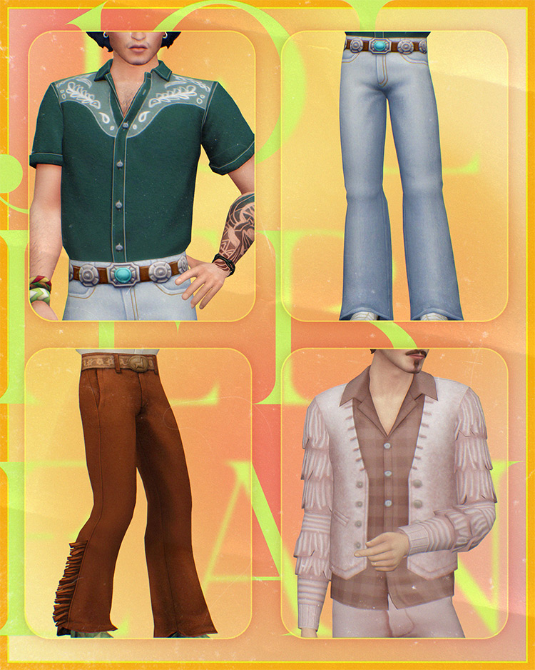 Free Spirit CC Pack / Sims 4 CC