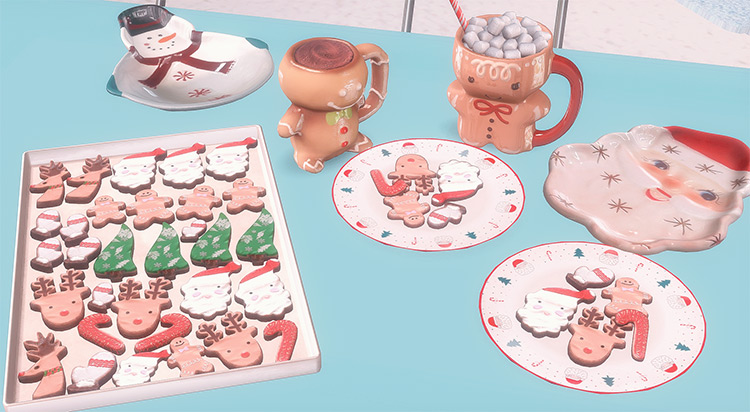 Christmas Cookies Recipe / TS4 CC