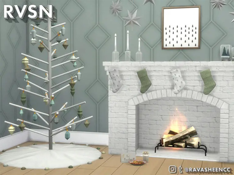 Sleigh-in’ It Modern Winterfest / Sims 4 CC