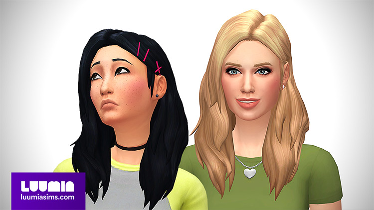 Nineties Babe Hair / TS4 CC