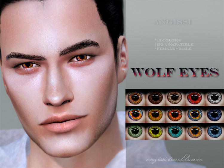 Wolf Eyes / Sims 4 CC