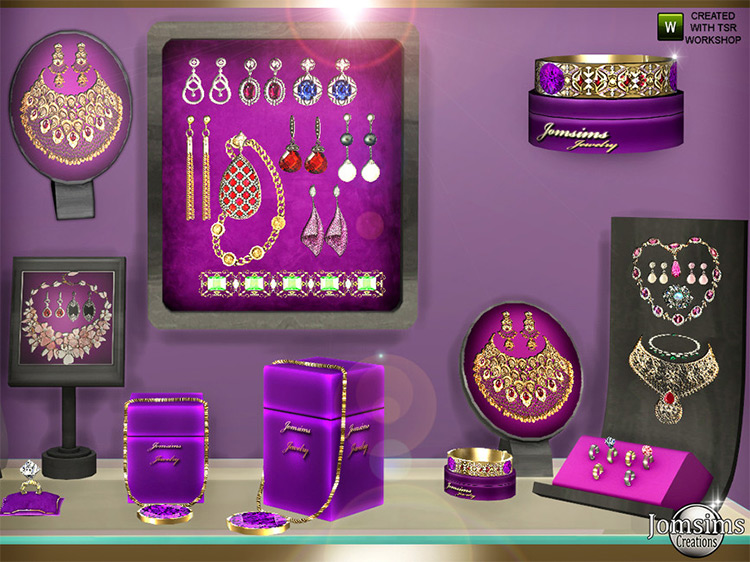 Display & Jewelry / Sims 4 CC