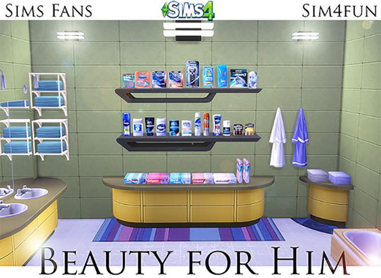 Beauty for Him / Sims 4 CC