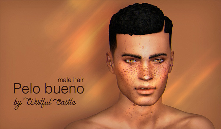 Pelo Bueno / Sims 4 CC