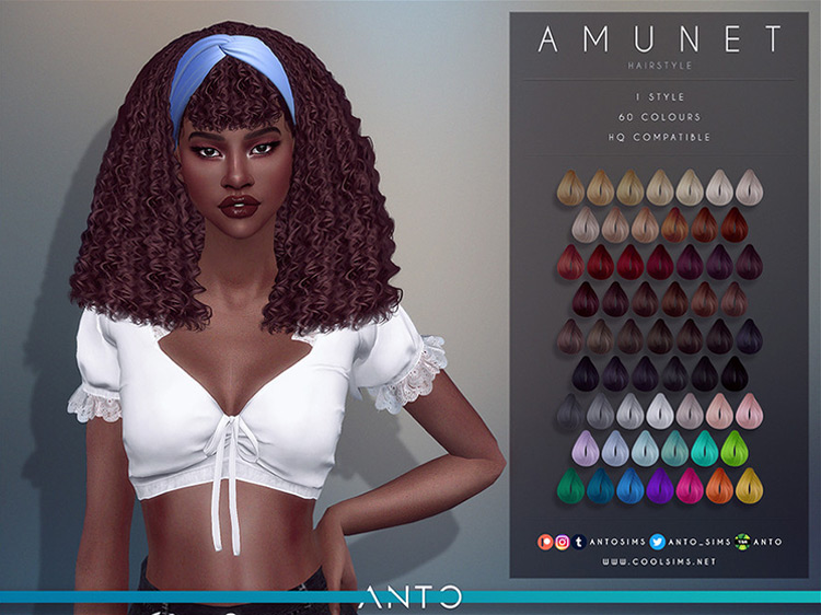 Amunet / Sims 4 CC