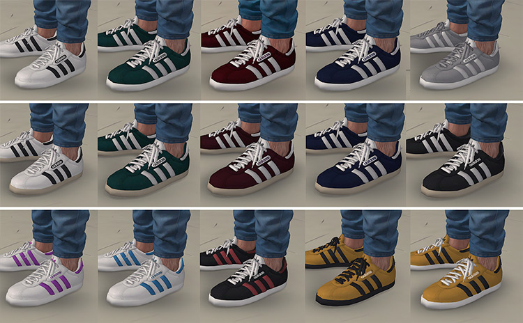 Adidas Gazelle / Sims 4 CC